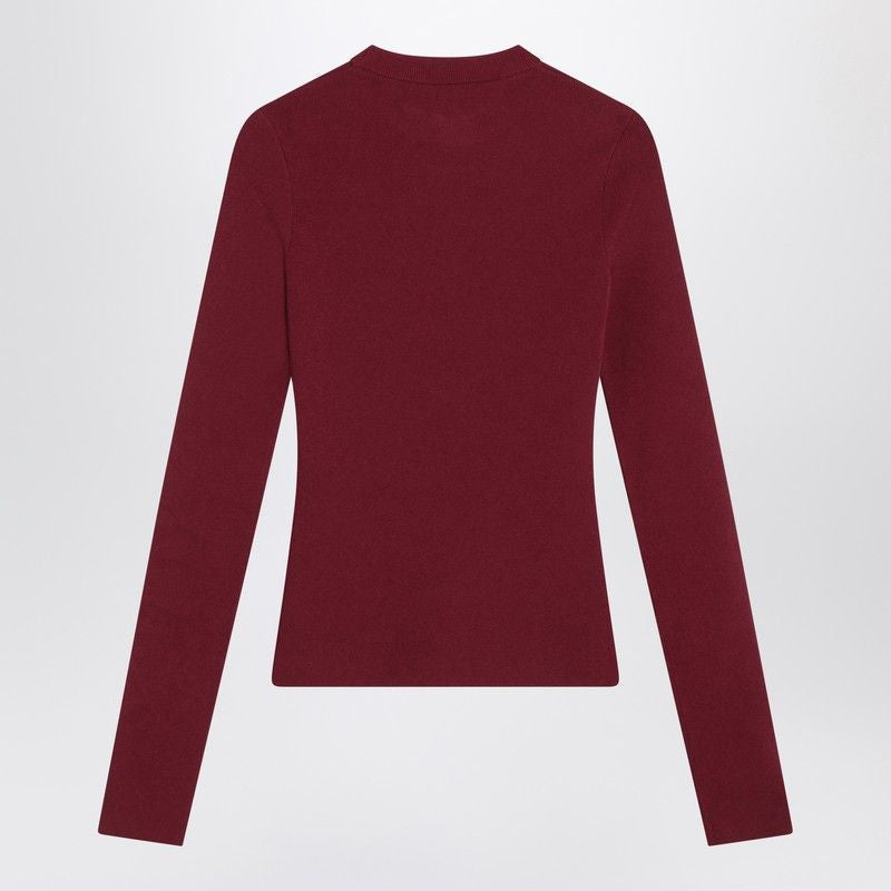 Balenciaga Sweaters? BALENCIAGA Ribbed Mini Nano BB Sweater Premium Casual Designer Knitwear