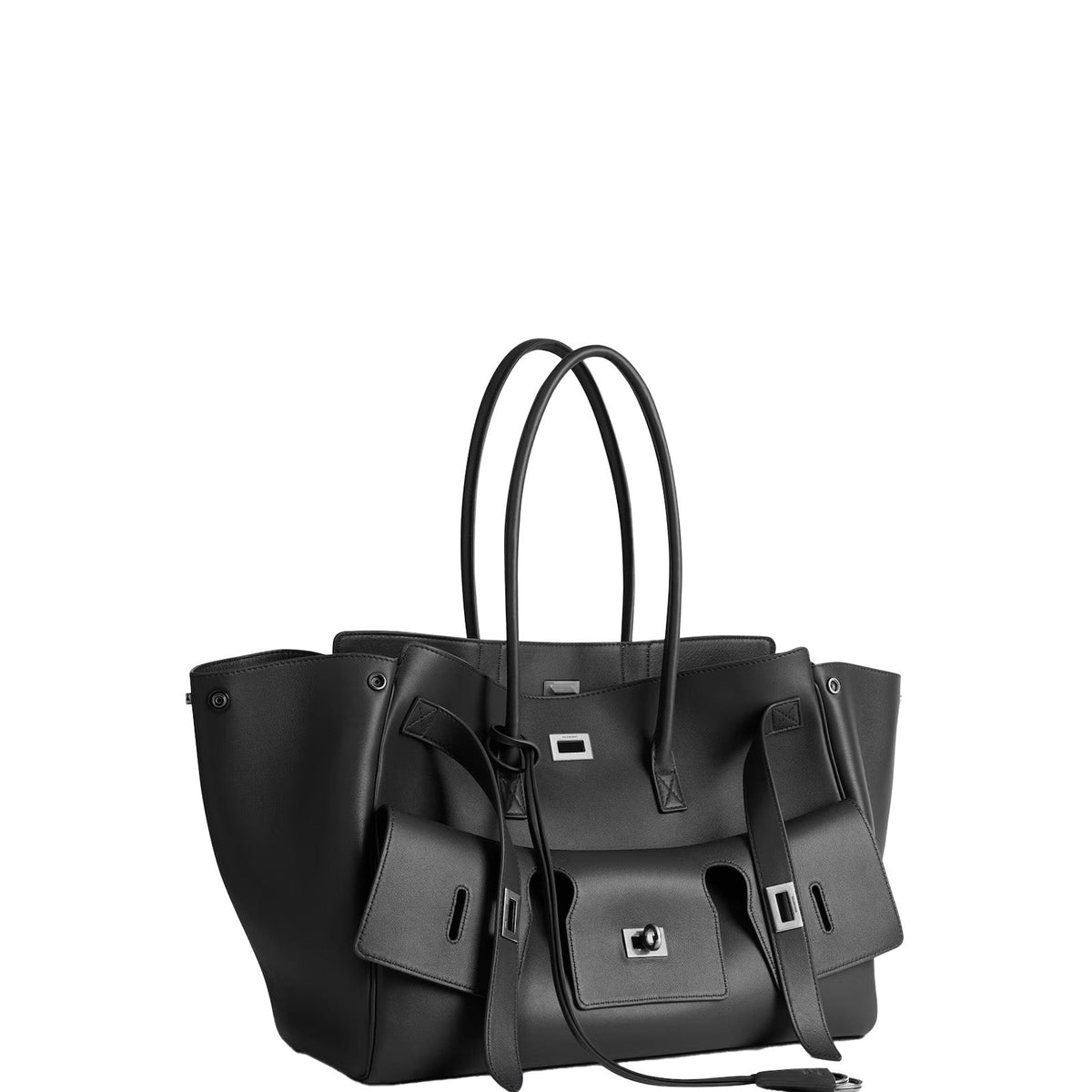 Balenciaga Bags? BALENCIAGA Mini Leather Skin Handbag Premium Designer Shoulder Bag