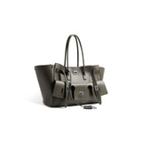Balenciaga premium totes detail and craftsmanship close-up