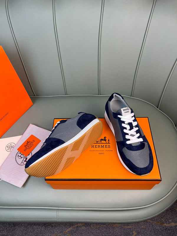 Hermès White Combat Boots - Lifestyle Styling Shot