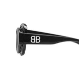 Balenciaga premium sunglasses detail and craftsmanship close-up