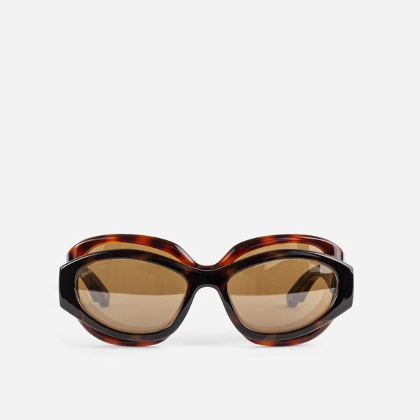 Balenciaga sunglasses luxury designer piece front view