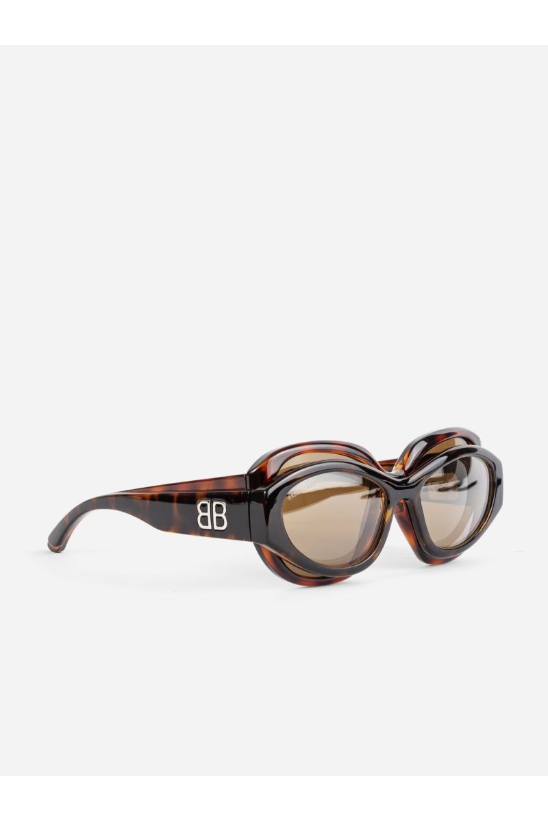 Balenciaga Sunglasses? BALENCIAGA Women’s Mini Superbusy Sunglasses Premium Fashion Designer Sunglasses
