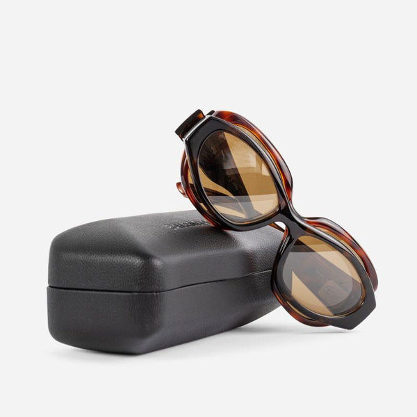 Balenciaga sunglasses side profile designer luxury fashion