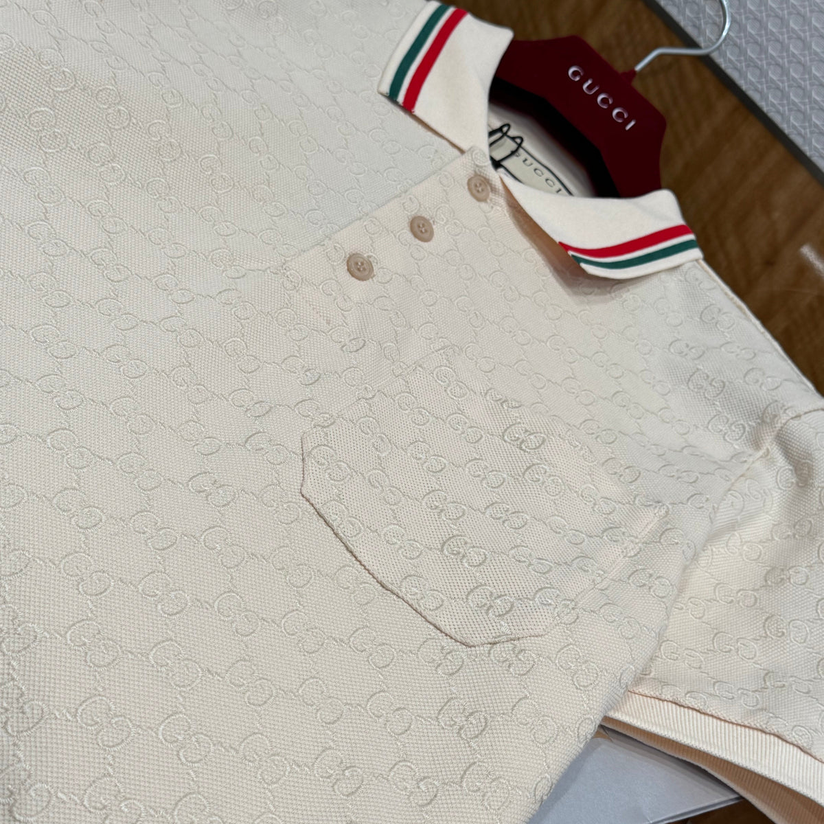 Gucci Polo Shirts- Gucci Polo Shirt Classic Designer Cotton Polo Shirt