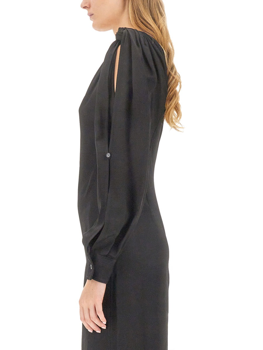 Bottega Veneta cocktail dresses side profile designer luxury fashion