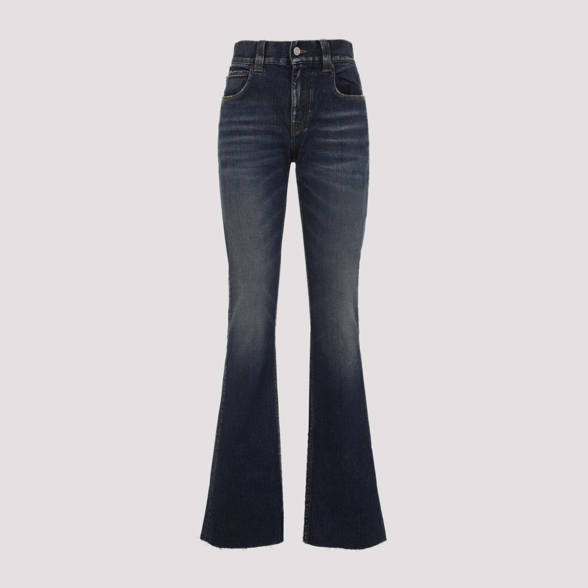 Balenciaga Jeans- Balenciaga Cotton-Blend Women's Jeans Fw25 Classic Everyday Designer Jeans