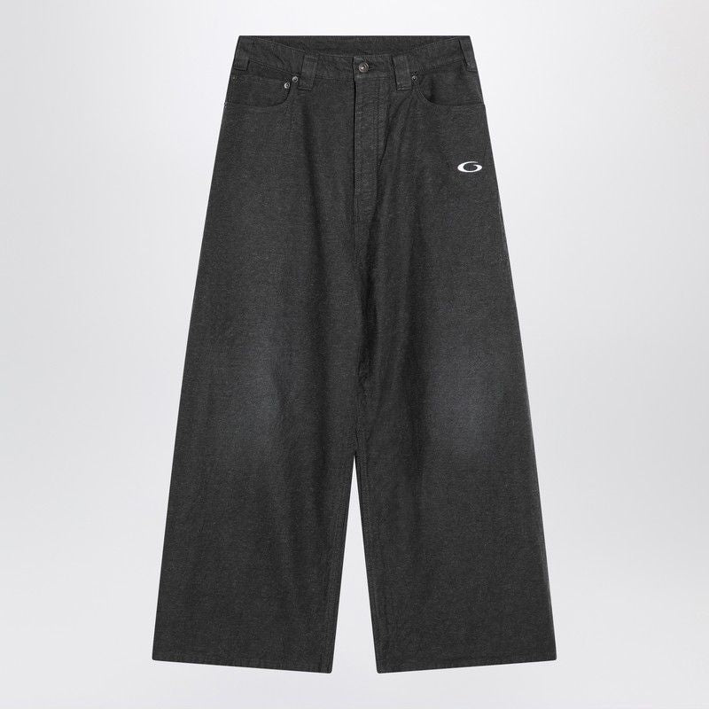 Balenciaga Pants? BALENCIAGA Mid-Rise Jogger Pants with Wide Fit Tailored Everyday Designer Pants