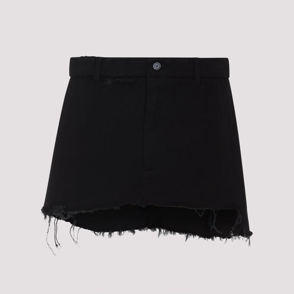 Balenciaga premium skirts detail and craftsmanship close-up