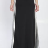 Close-up of Balenciaga skirts hardware and fine stitching