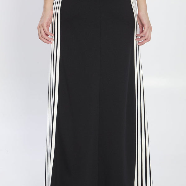 Close-up of Balenciaga skirts hardware and fine stitching