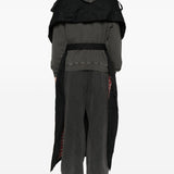 Balenciaga premium outerwear detail and craftsmanship close-up