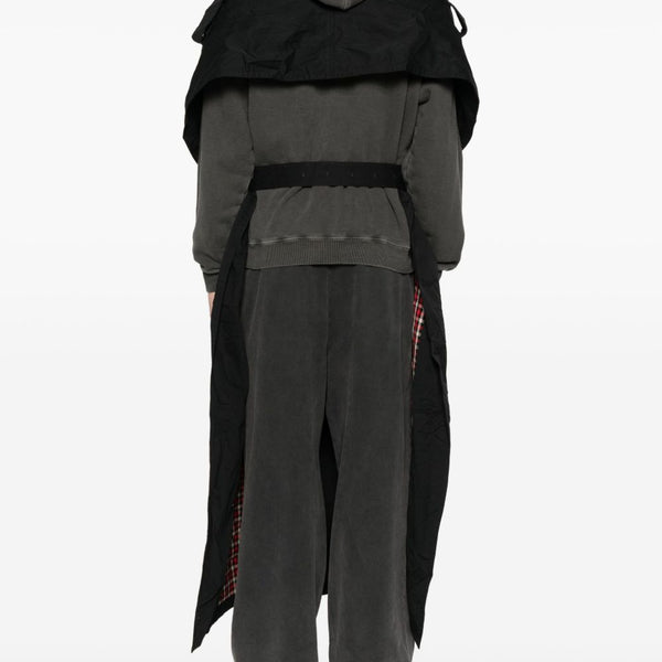 Balenciaga premium outerwear detail and craftsmanship close-up
