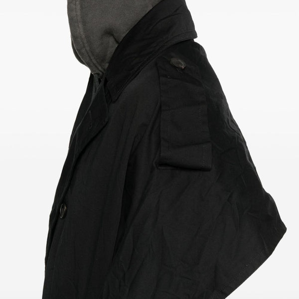 Balenciaga outerwear side profile designer luxury fashion
