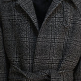 Balenciaga outerwear side profile designer luxury fashion