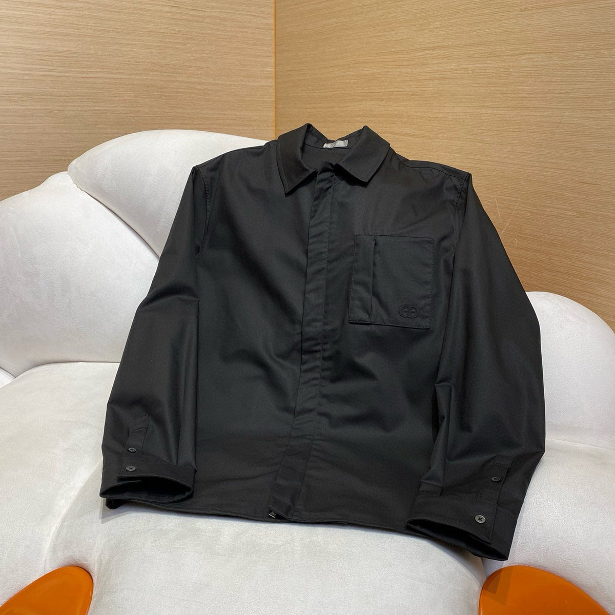 Christian Dior Shirt Jacket detail shot – designer craftsmanship and quality