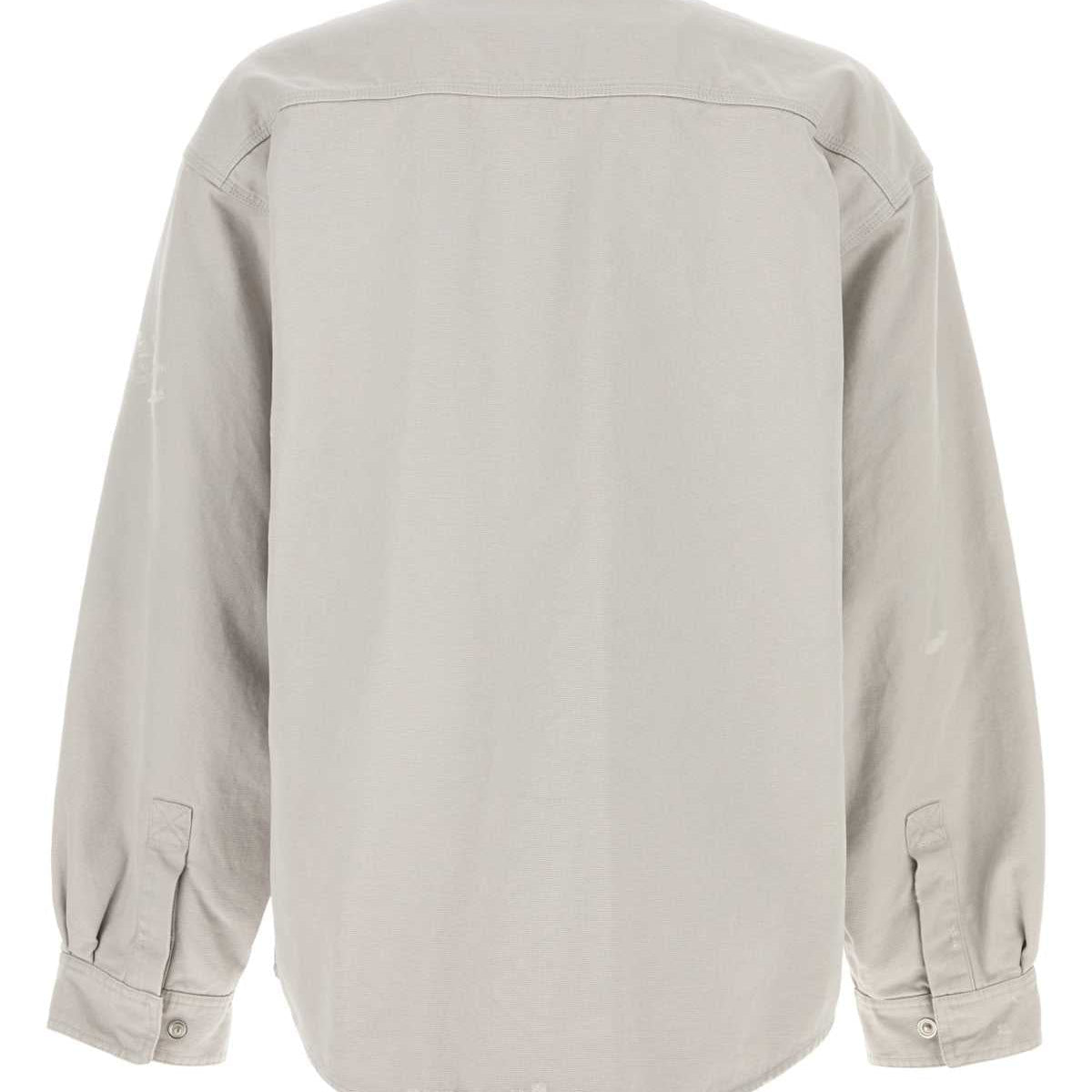 Balenciaga premium shirts detail and craftsmanship close-up