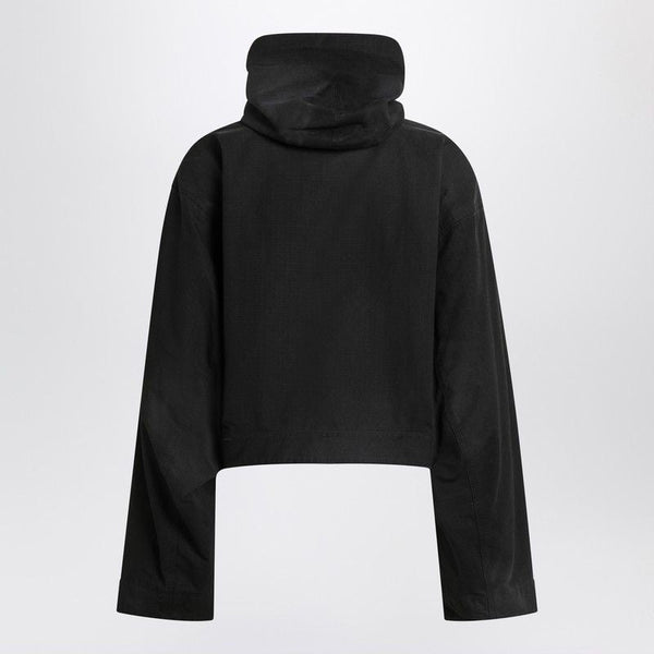 Balenciaga premium outerwear detail and craftsmanship close-up