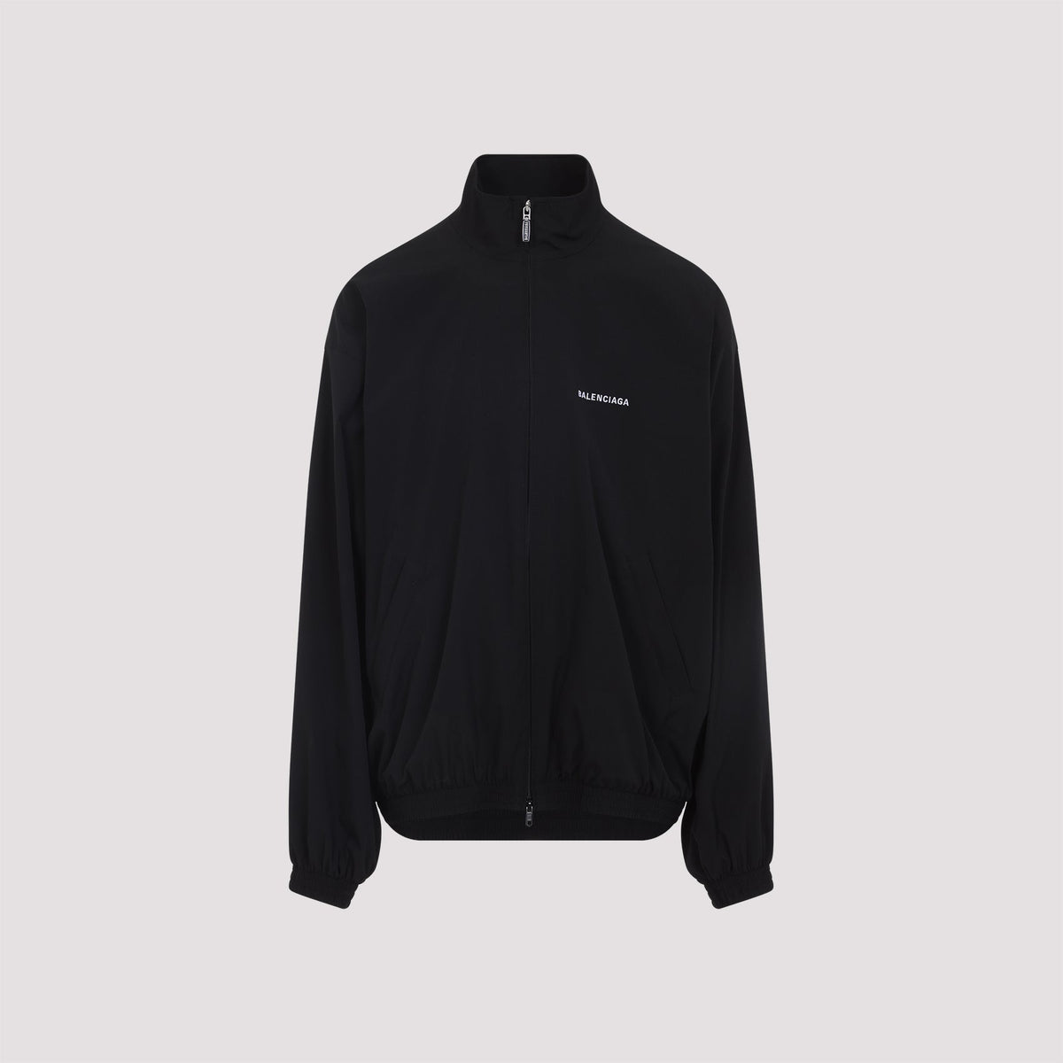 Balenciaga premium outerwear detail and craftsmanship close-up