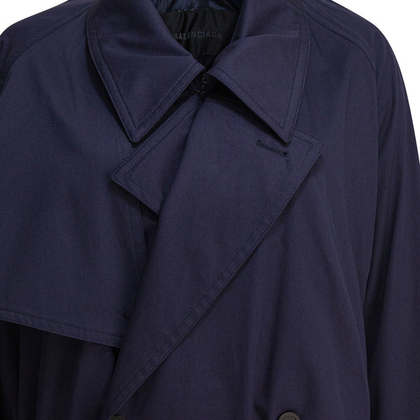 Balenciaga outerwear side profile designer luxury fashion