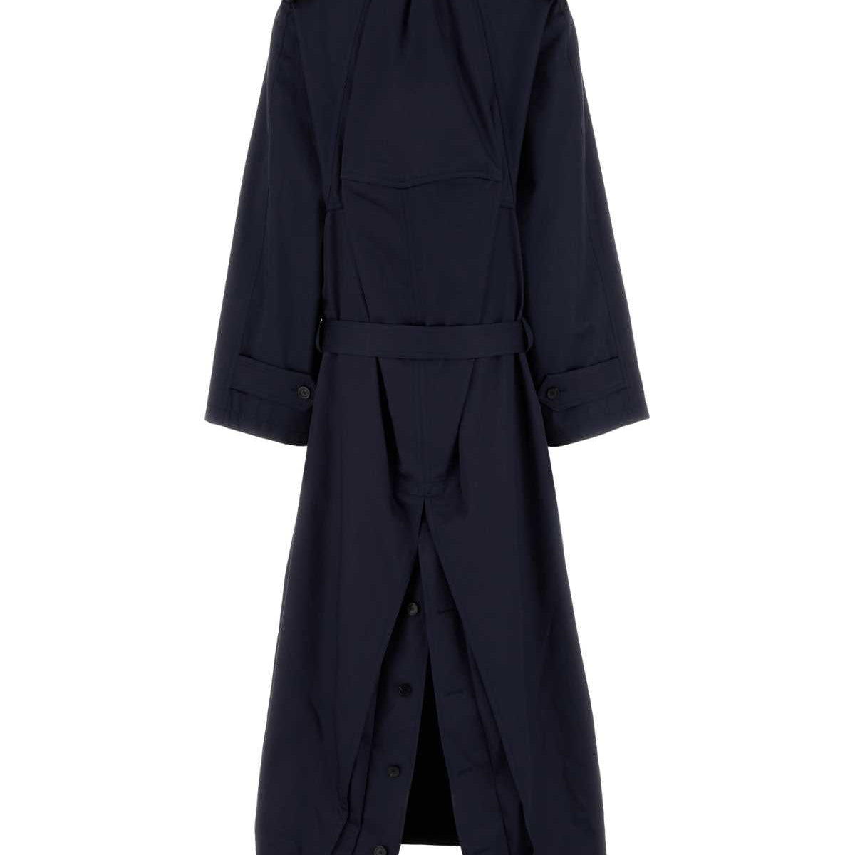 Balenciaga Jackets? BALENCIAGA Oversize Cotton Trench Jacket Stylish Everyday Designer Outerwear