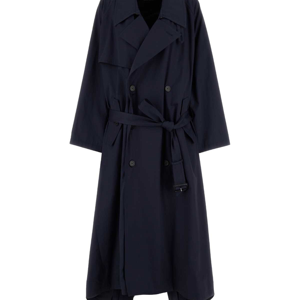 Balenciaga Jackets? BALENCIAGA Oversize Cotton Trench Jacket Premium Casual Designer Jacket