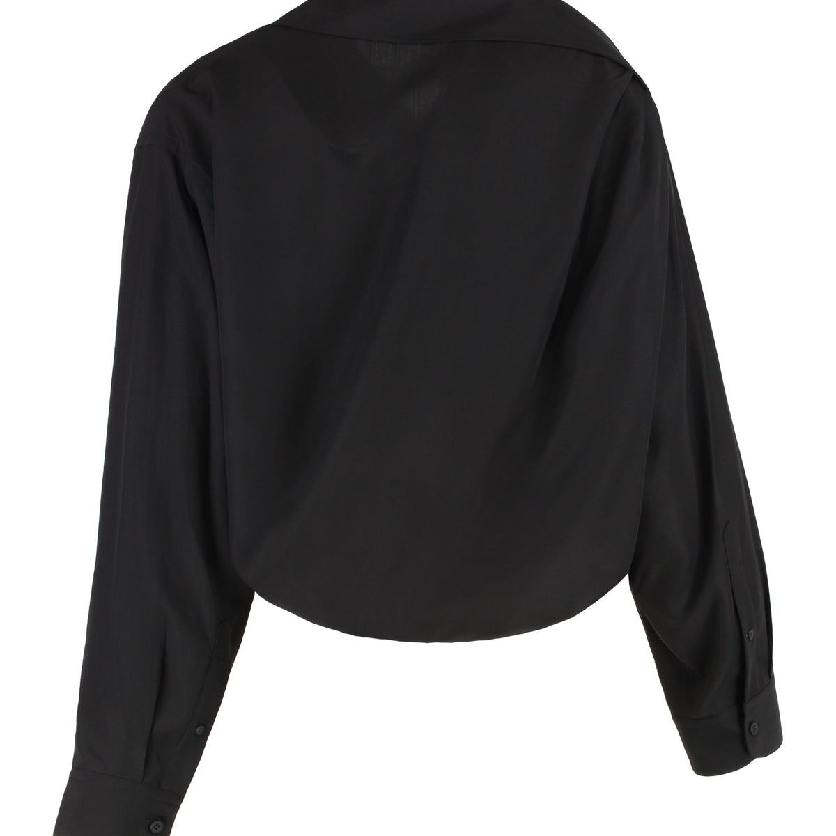 Balenciaga premium t-shirts & tops detail and craftsmanship close-up