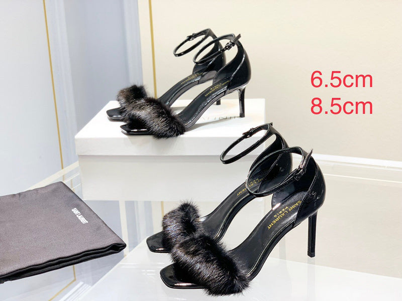 Side profile view of Saint Laurent luxury piece style No.121