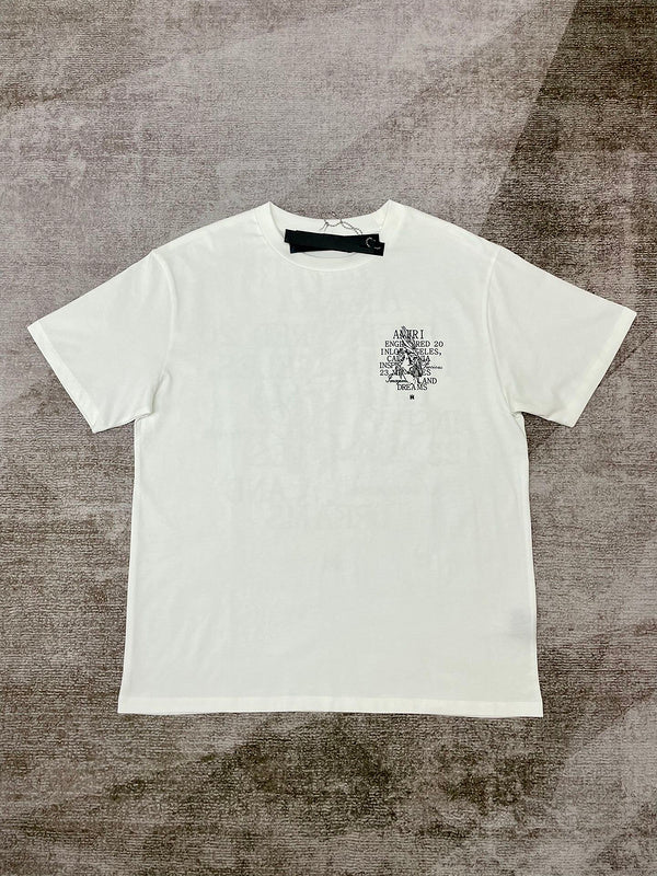 Amiri t-shirt front view designer style