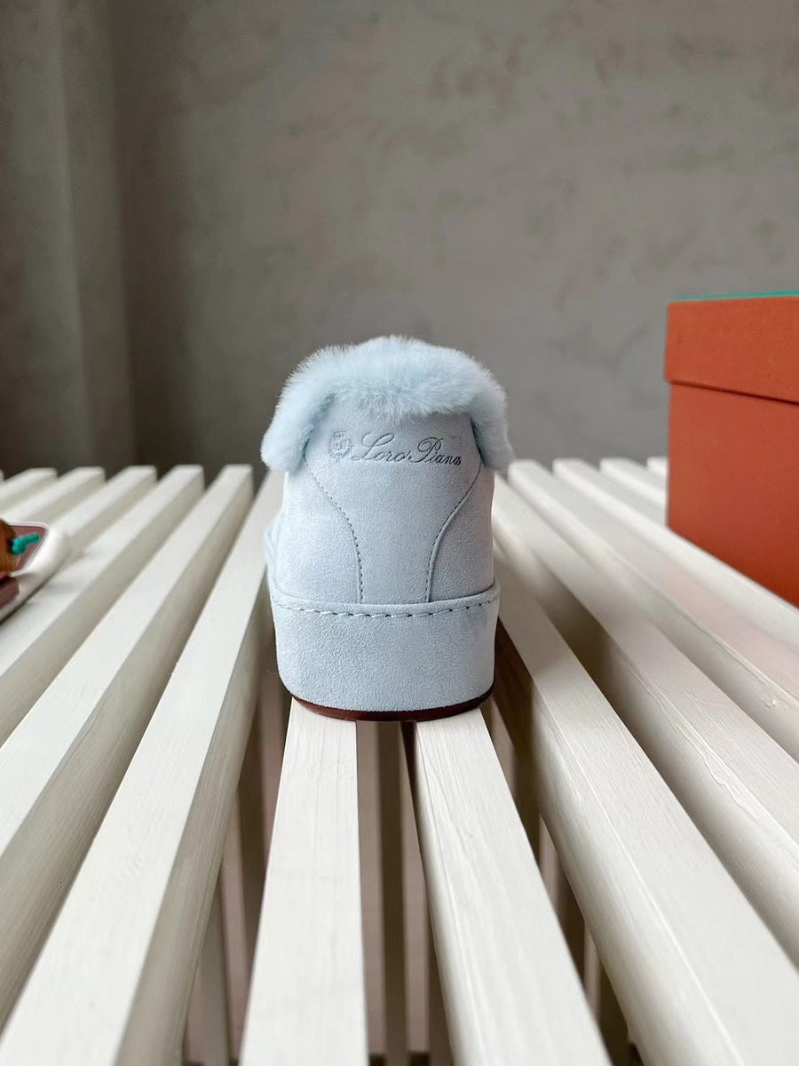 Shoes- Loro P Fur Nuages Sneakers Comfortable Everyday Designer Shoes