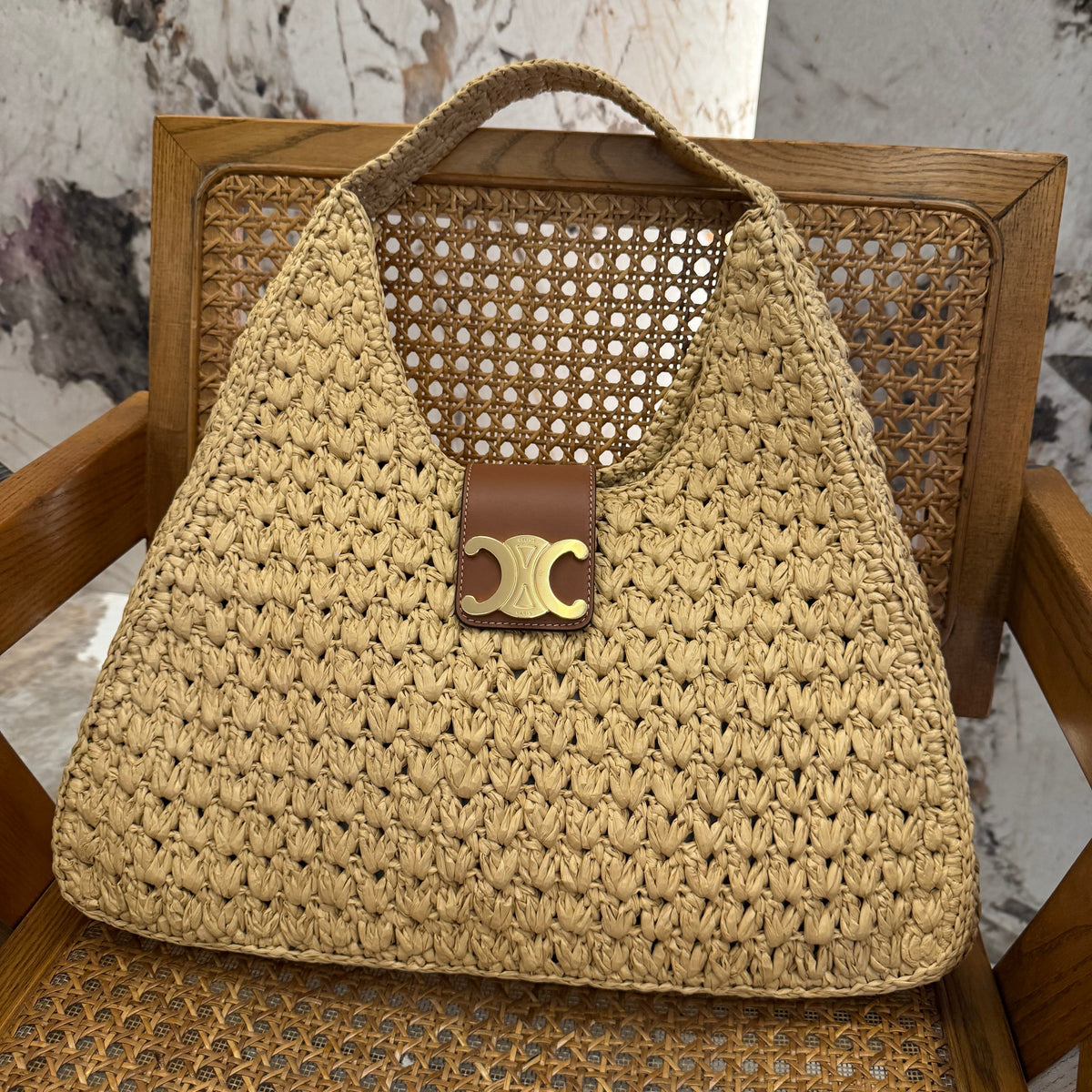 Bags- Cel Cabas Triangle Bag Elegant Everyday Designer Handbag