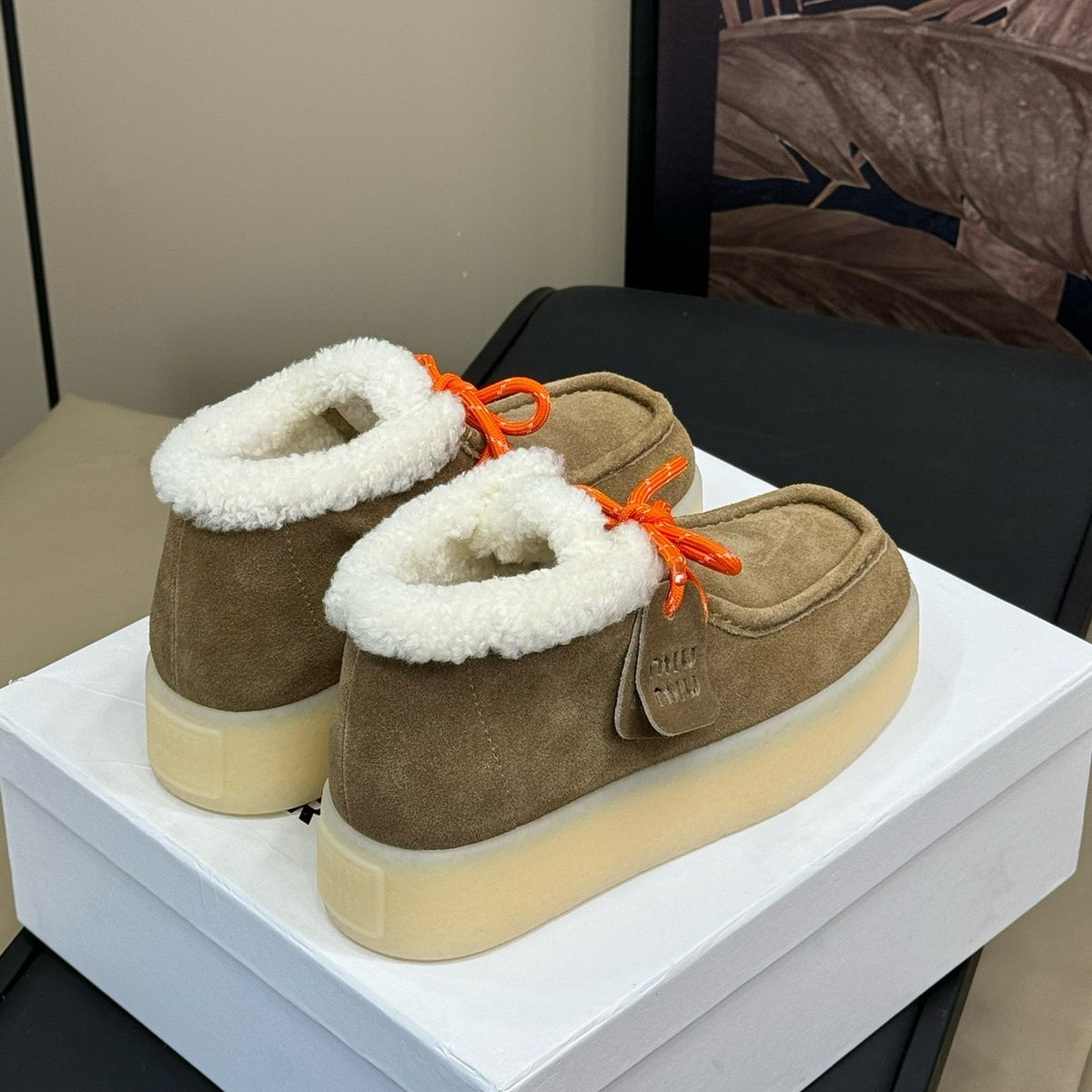 Shoes- Miu M Boots Premium Designer Casual Shoes
