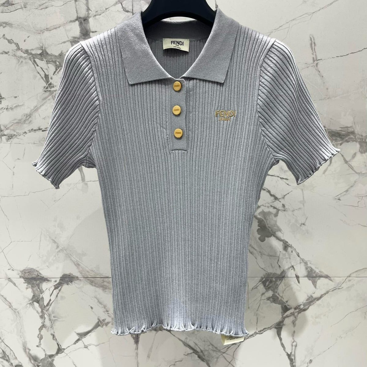 Polo Shirts- Fen Polo Shirt Classic Designer Cotton Polo Shirt