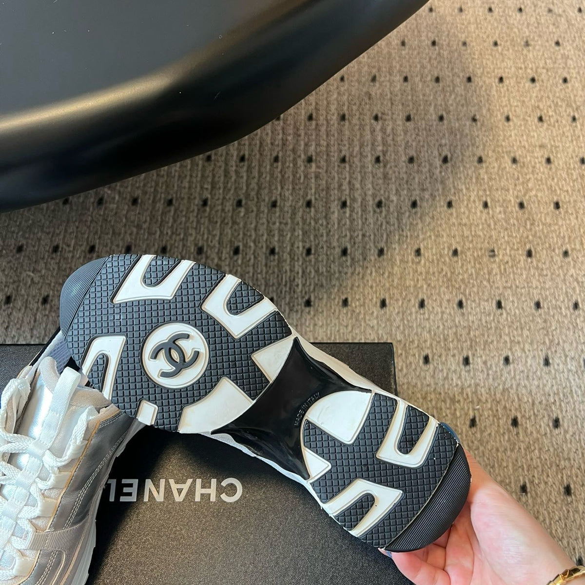 Chanel Shoes- Chanel Sneaker Luxury Lifestyle Designer Footwear