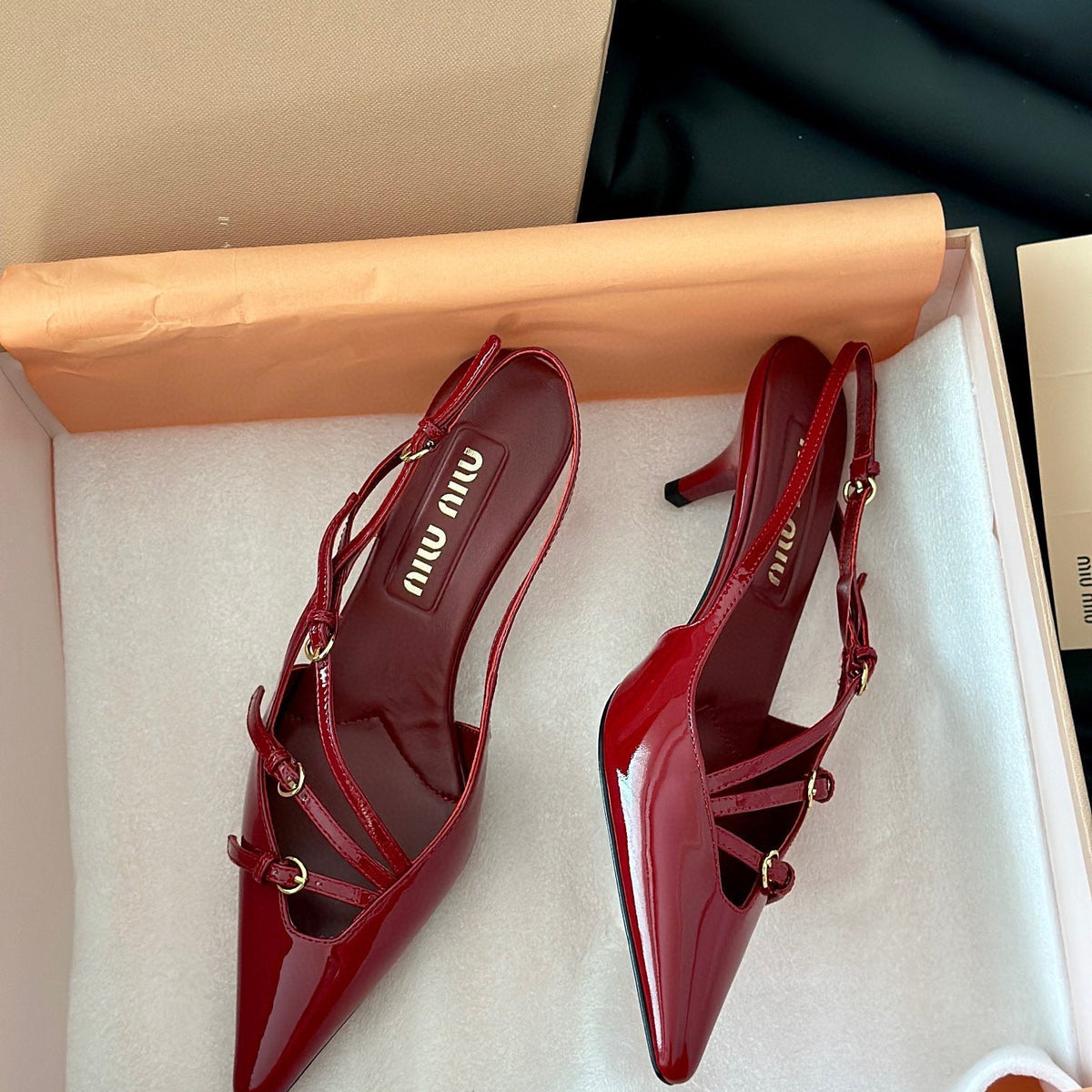 Shoes- Miu M Heels Luxury Lifestyle Designer Footwear