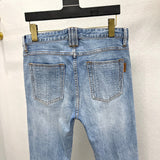 Close-up of Balmain designer clothing craftsmanship