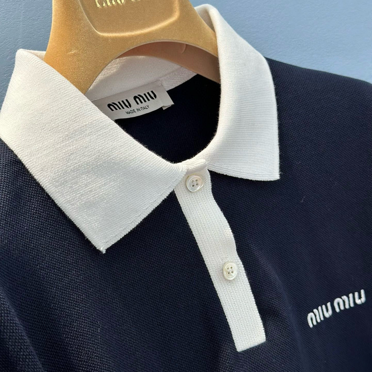 Polo Shirts- Miu M Polo Shirt Premium Everyday Polo Shirt
