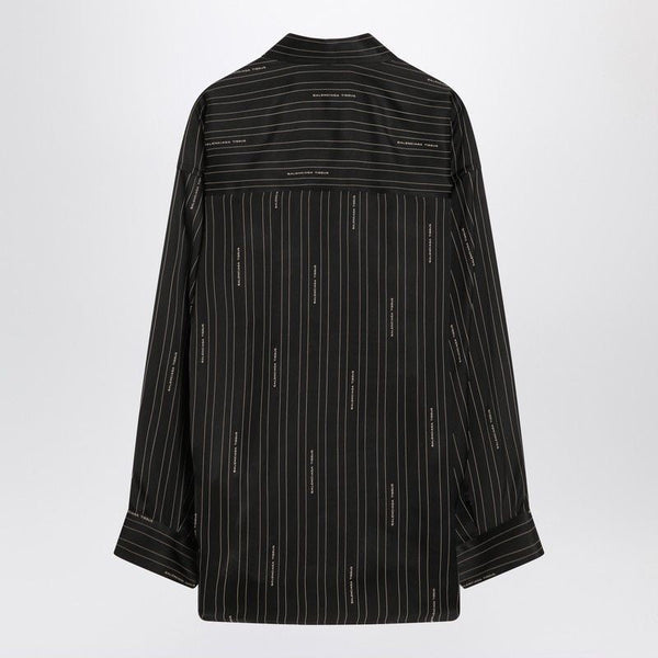 Balenciaga premium shirts detail and craftsmanship close-up