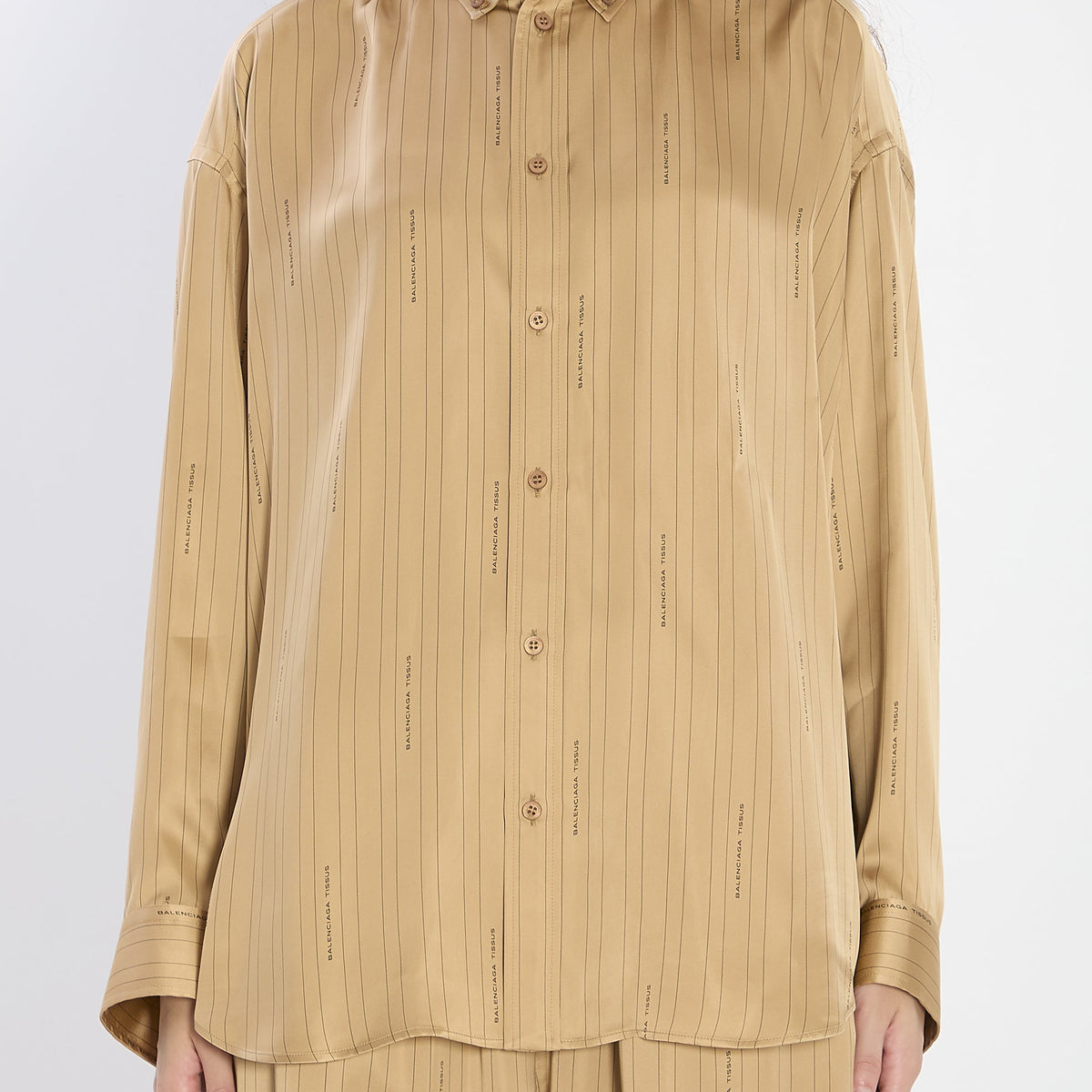 Balenciaga shirts luxury designer piece front view