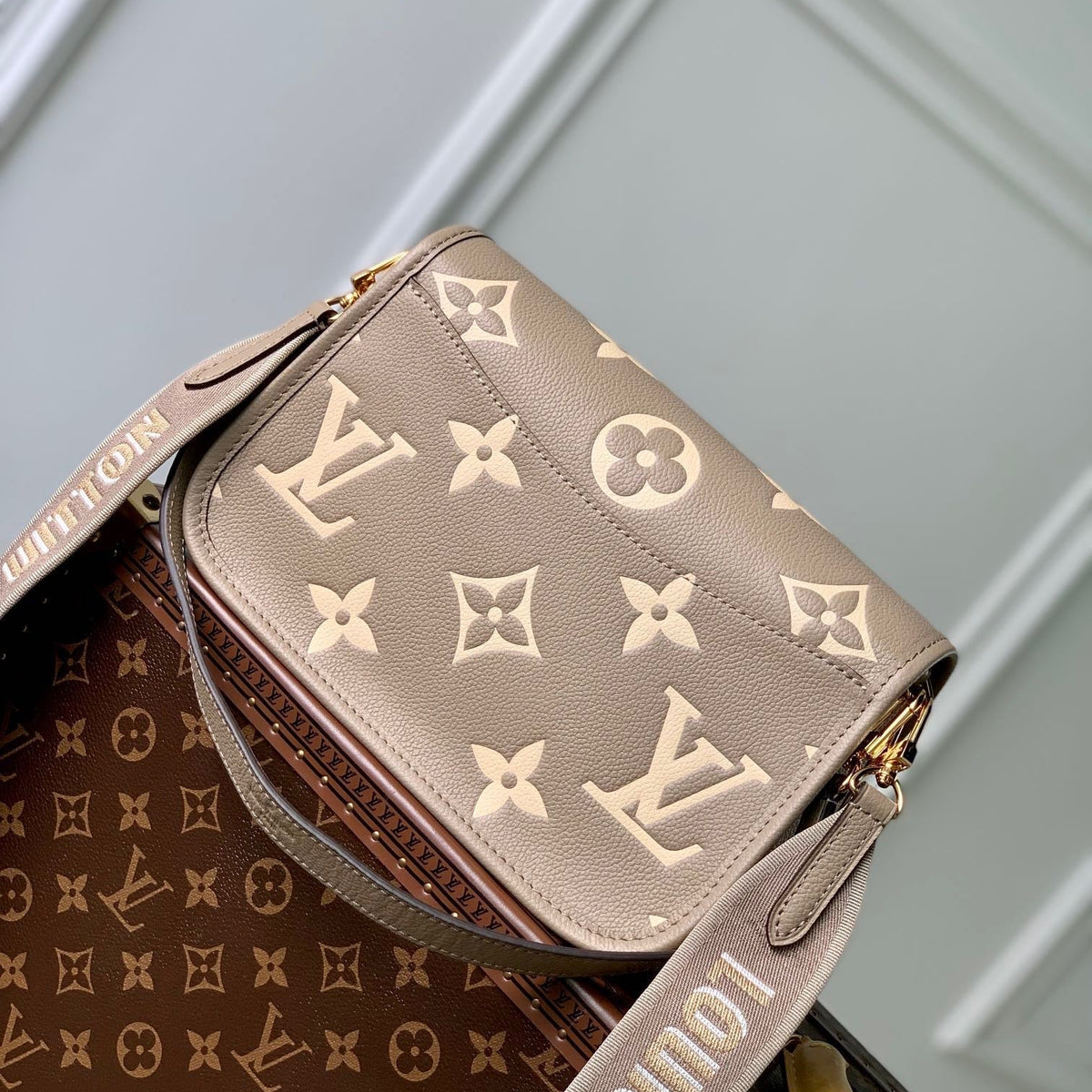 Louis Vuitton Bags- Louis Vuitton Lou Diane Satchel Bag Premium Designer Shoulder Bag