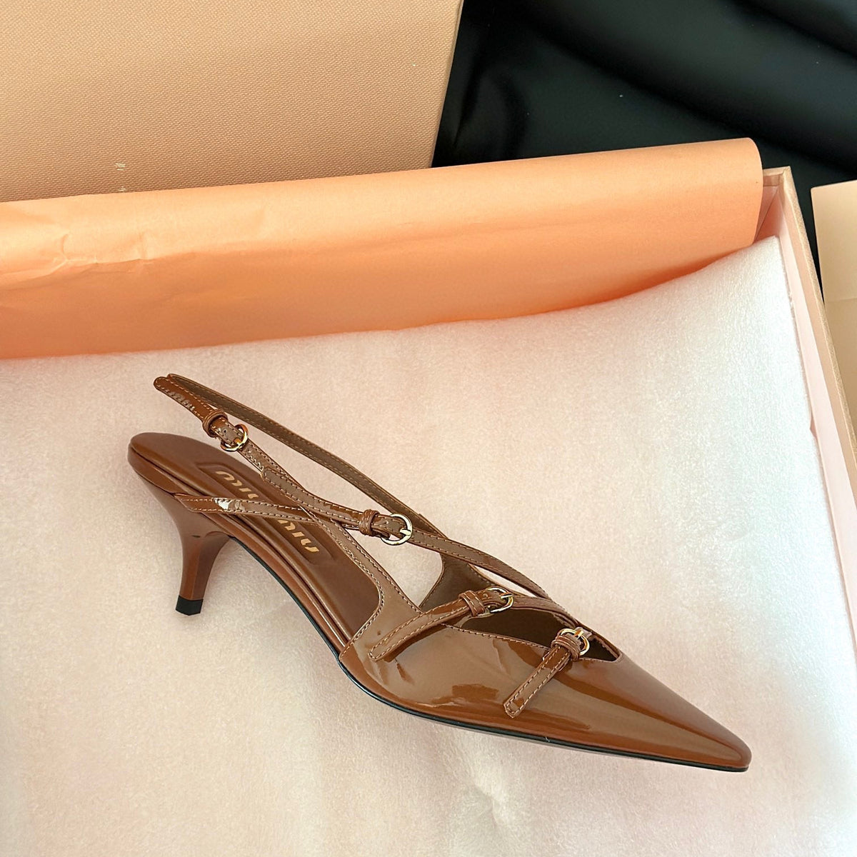 Shoes- Miu M Heels Luxury Lifestyle Designer Footwear