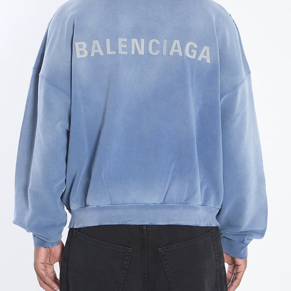 Close-up of Balenciaga jerseys & knitwear hardware and fine stitching