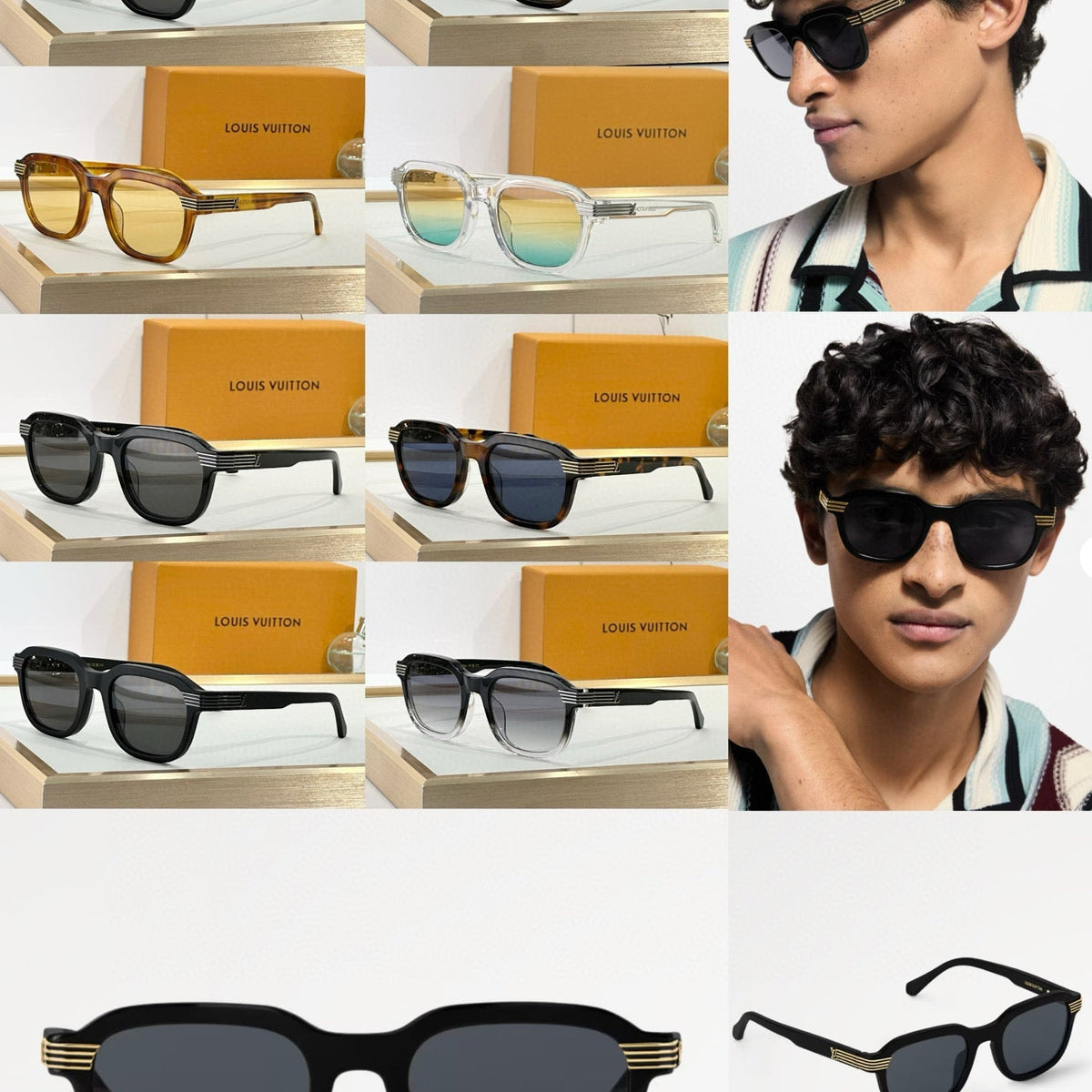 Louis Vuitton Sunglasses- Louis Vuitton Lou Sunglasses Luxury Designer UV Sunglasses