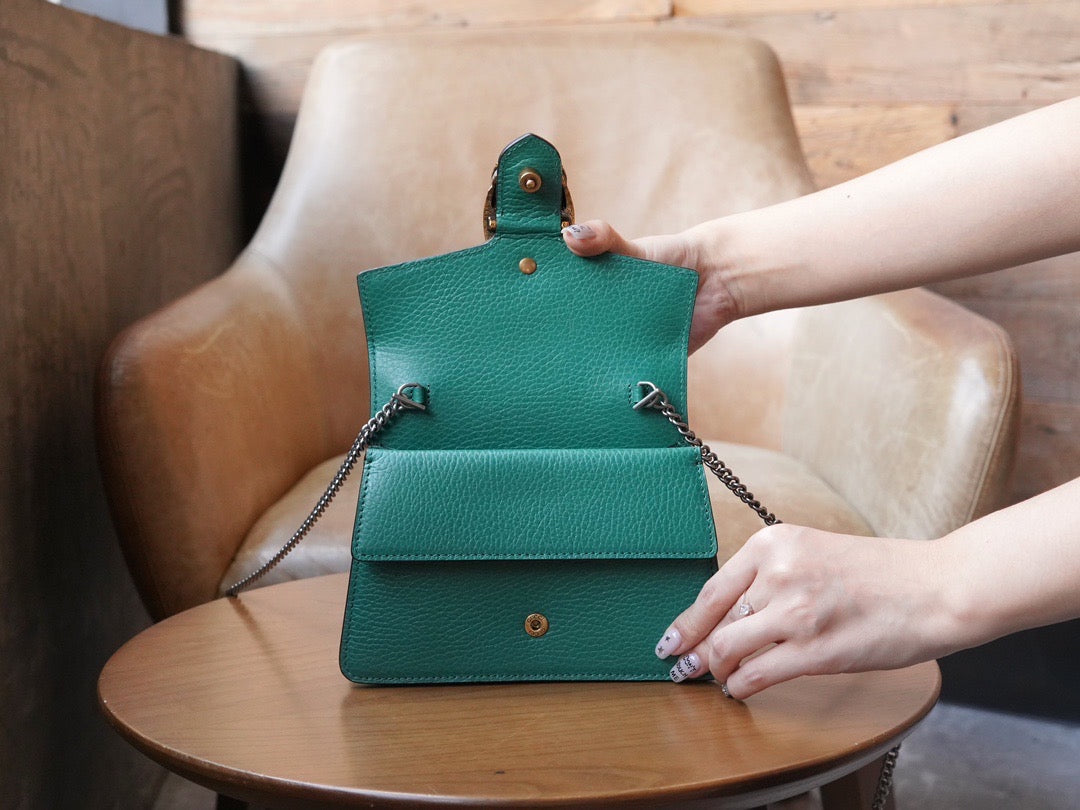 Gucci Bags- Gucci Dionysus Mini Top Handle Bag Luxury Designer Leather Handbag