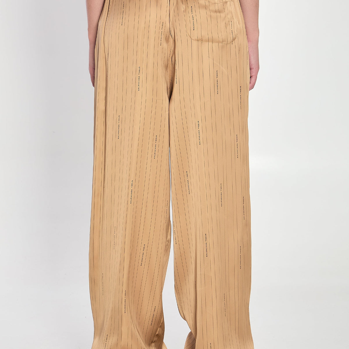 Balenciaga Pants? BALENCIAGA Relaxed Fit Satin Trousers - Size 34 Premium Designer Casual Trousers