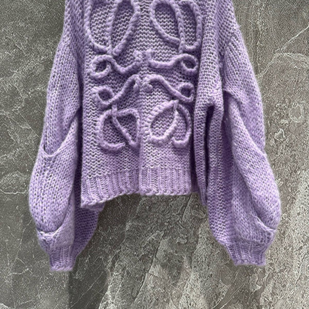 Sweaters- Loew Sweater Luxury Designer Knit Sweater