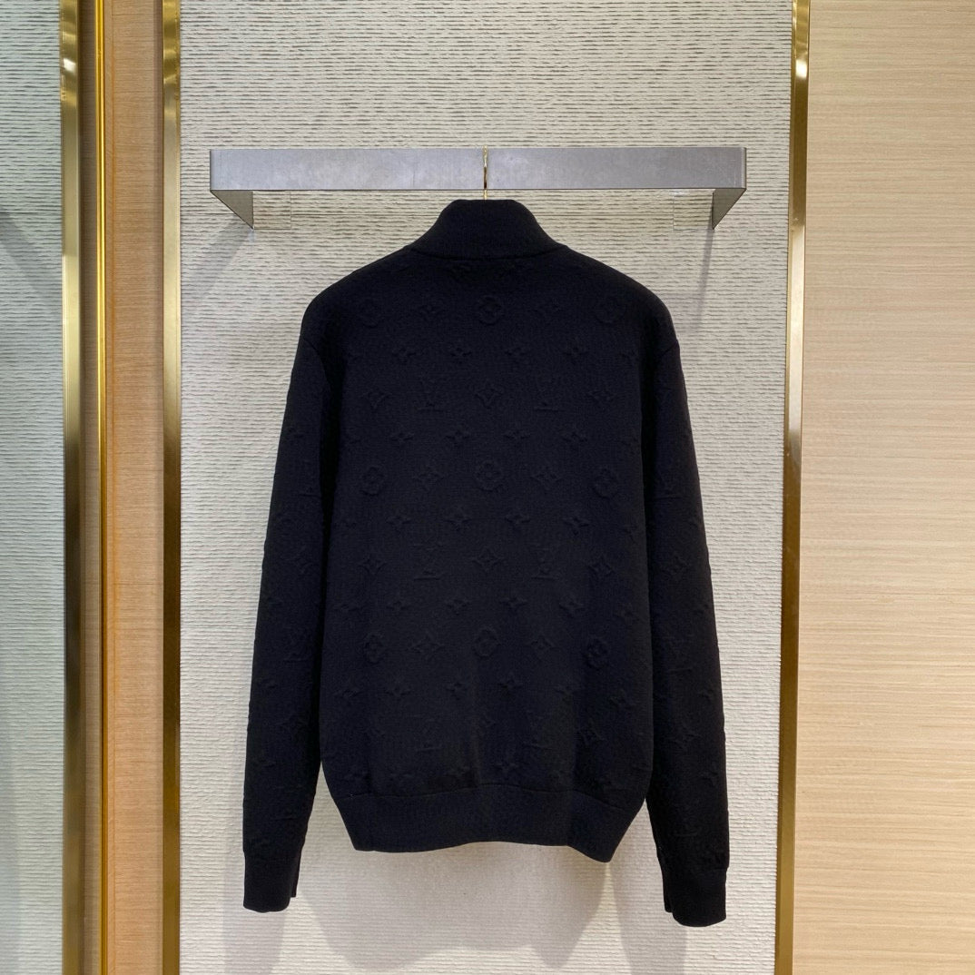 Louis Vuitton Sweaters- Louis Vuitton Lou Zip Jumper Premium Casual Designer Knitwear