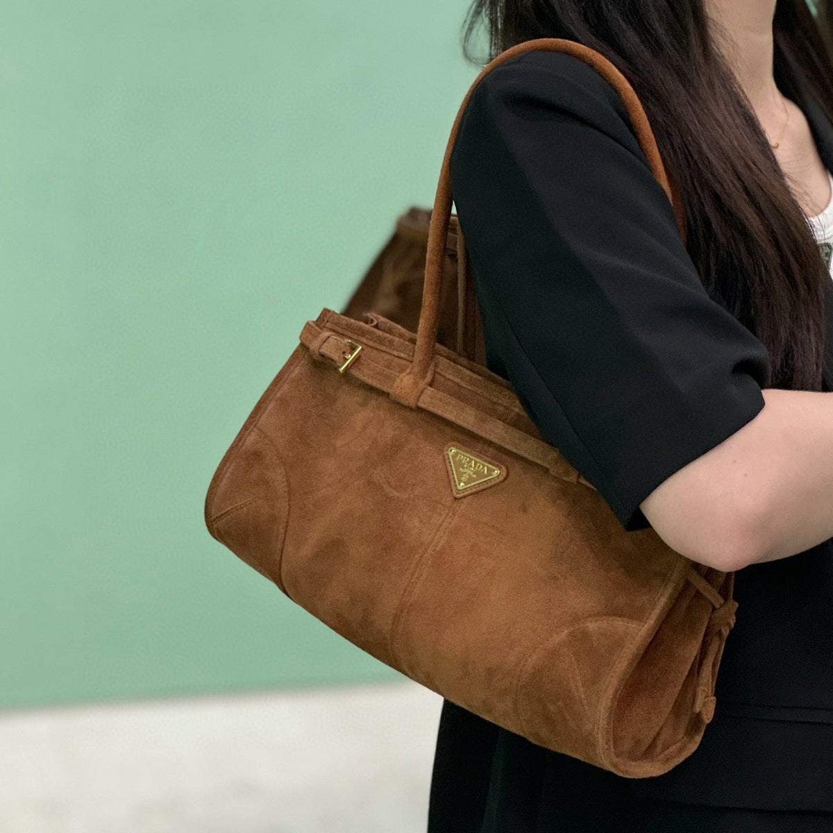 Bags- Pd Medium Leather Handbag Luxury Designer Leather Handbag