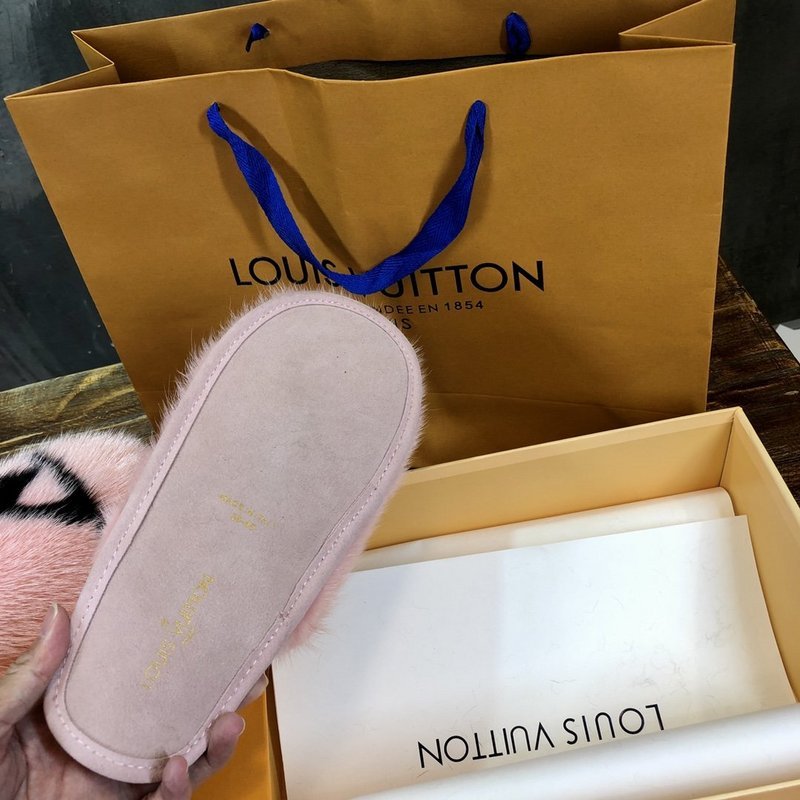 Louis Vuitton designer shoes full view