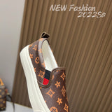 Louis Vuitton shoes Style 338 - back heel detail